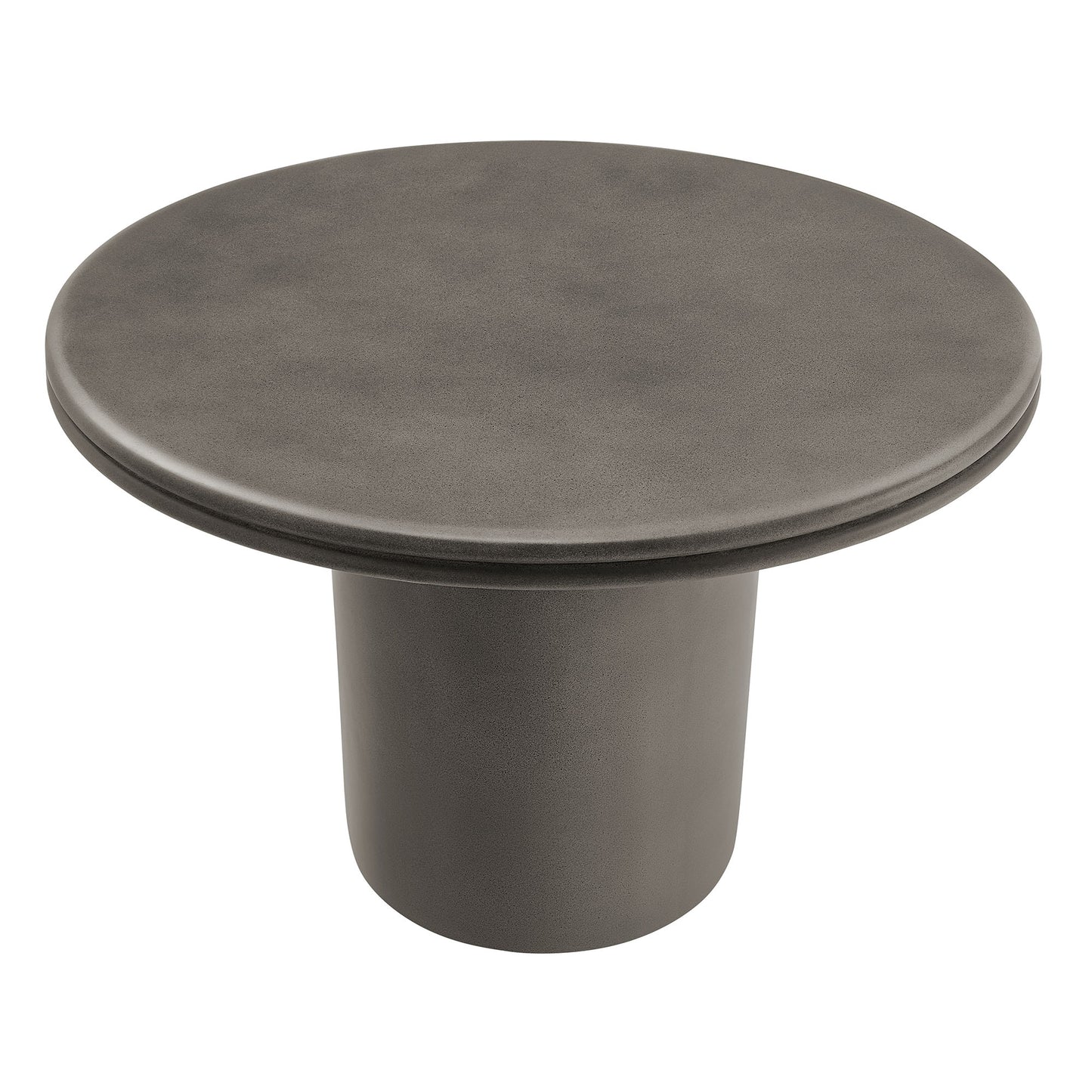 Brion 48" Indoor - Outdoor Patio Concrete Round Dining Table in Gray by Modway (7087)