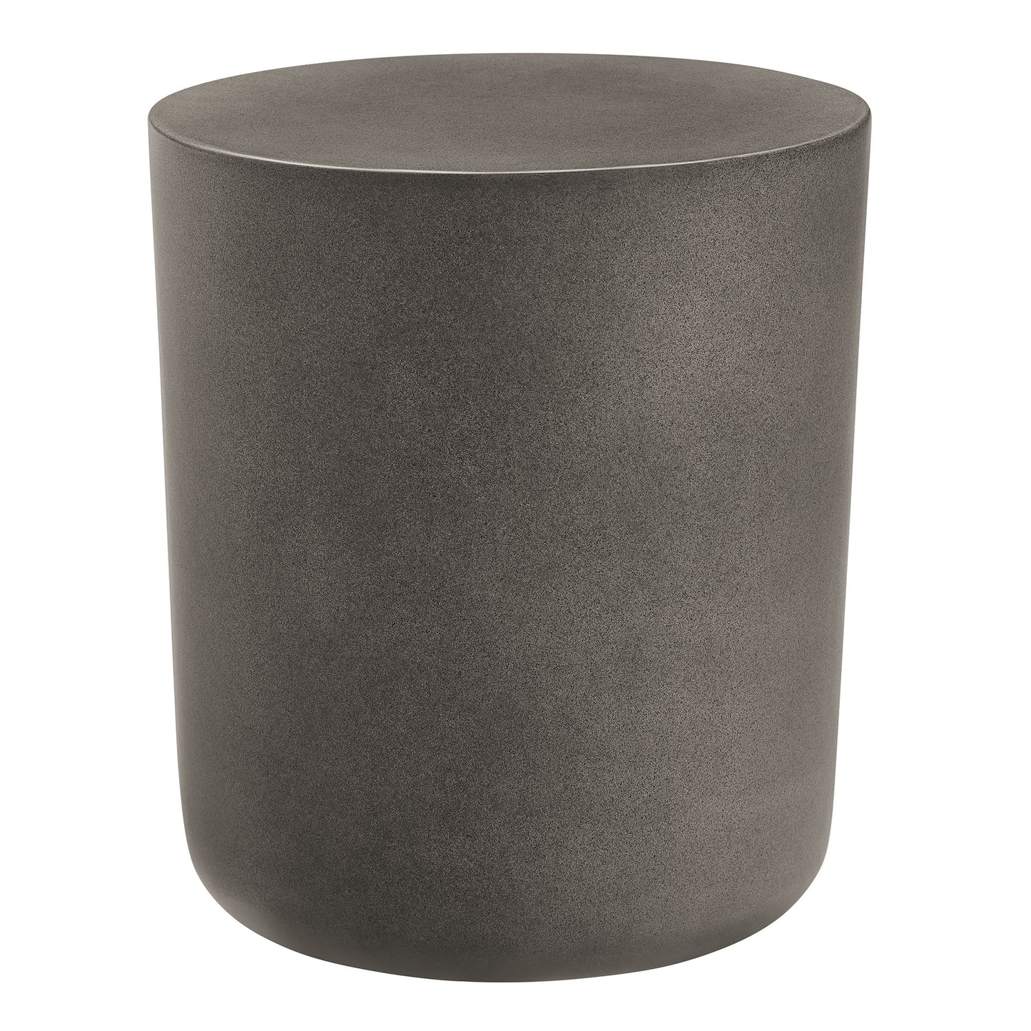 Brion Indoor - Outdoor Patio Concrete Stool in Gray by Modway (7088)