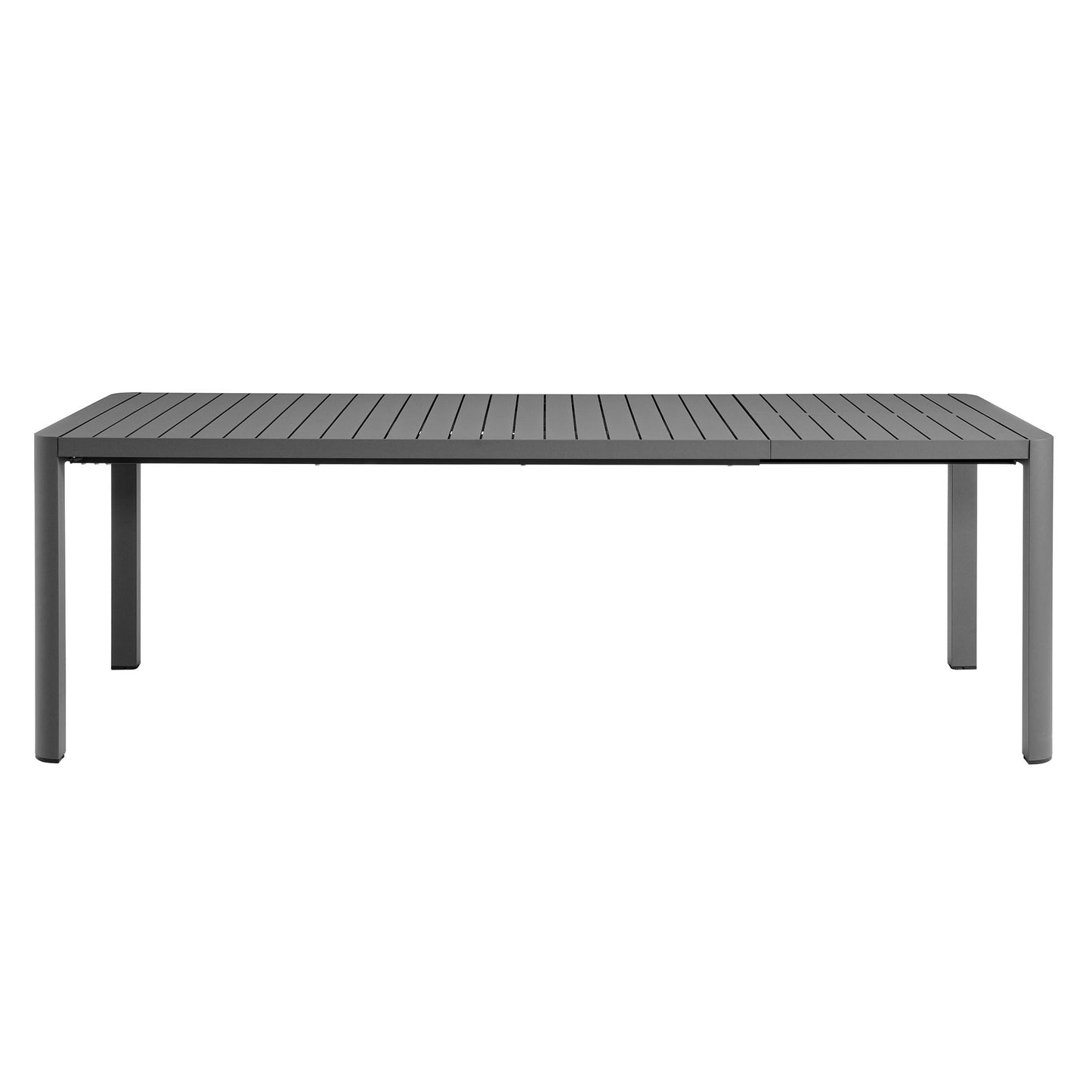 Tahoe Outdoor Patio Aluminum Extendable Dining Table in Gray by Modway (7236)
