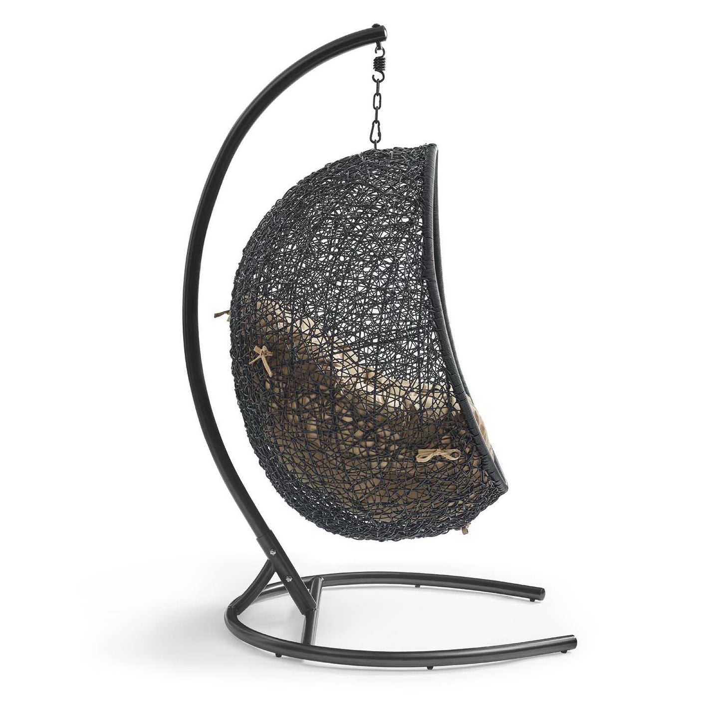 Encase Swing Outdoor Patio Lounge Chair in Mocha by Modway (739)