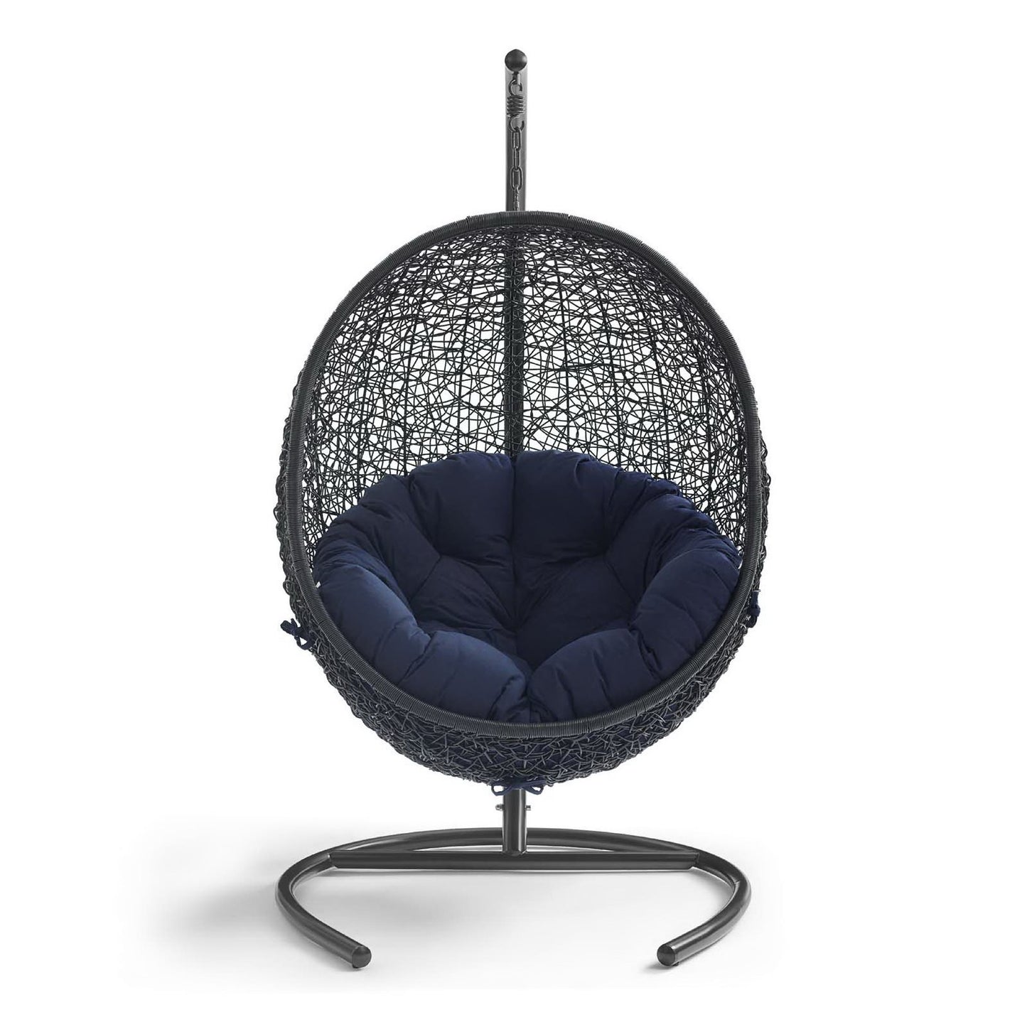 Encase Swing Outdoor Patio Lounge Chair in Navy by Modway (739)