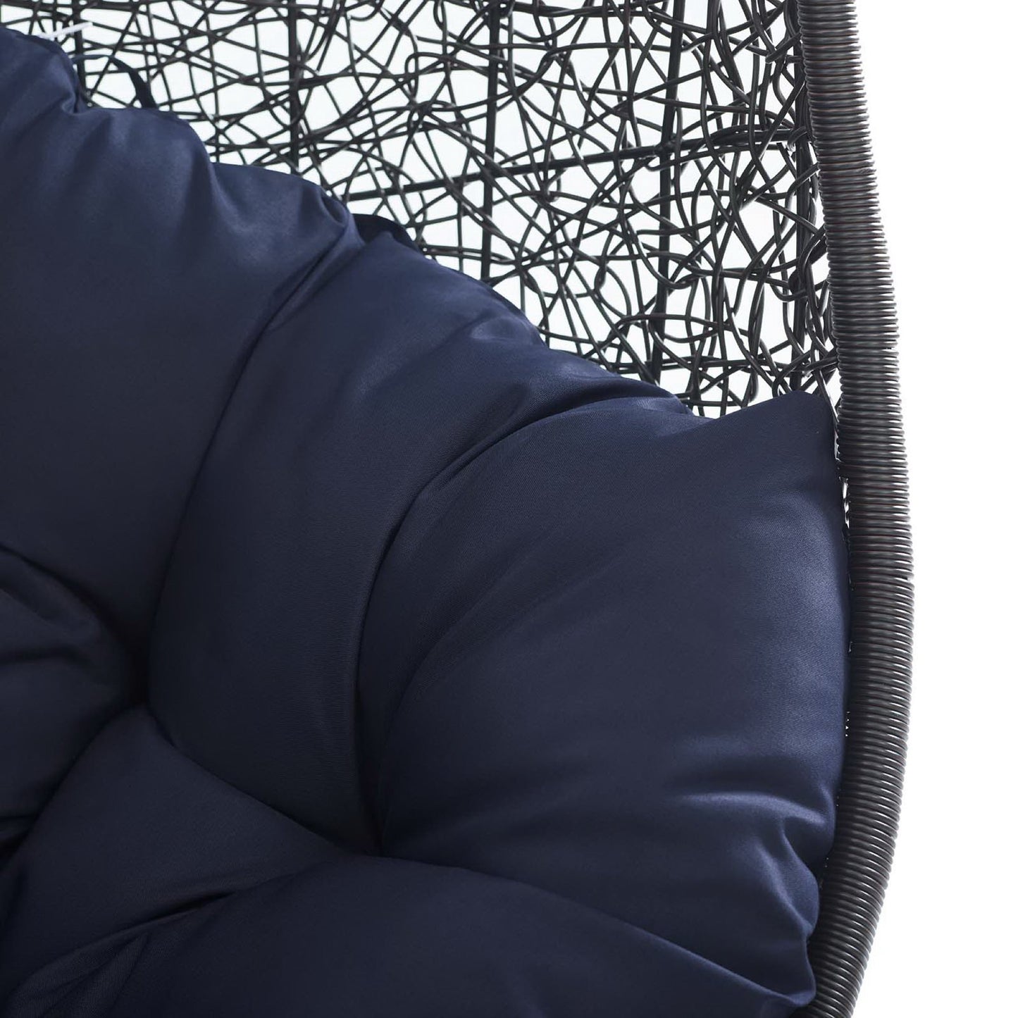 Encase Swing Outdoor Patio Lounge Chair in Navy by Modway (739)