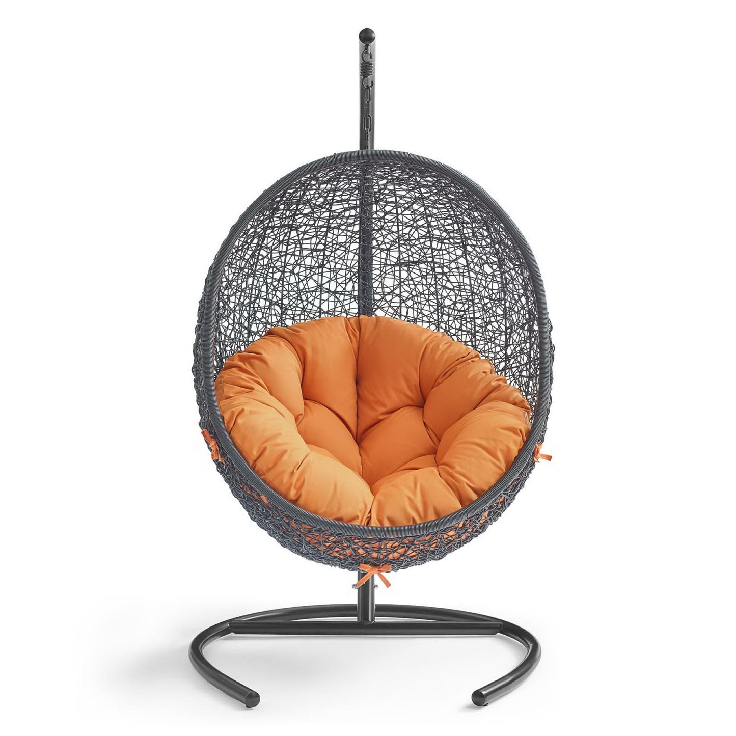 Encase Swing Outdoor Patio Lounge Chair in Orange by Modway (739)