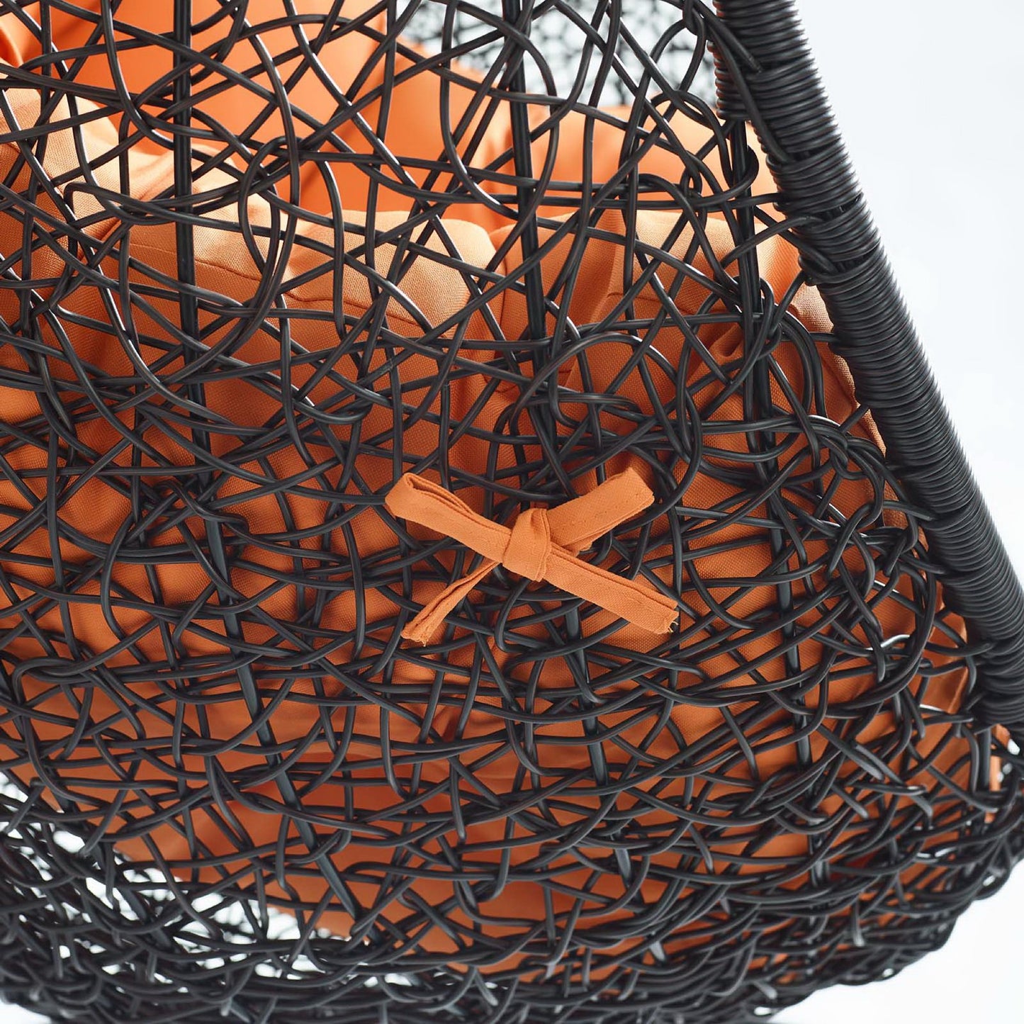 Encase Swing Outdoor Patio Lounge Chair in Orange by Modway (739)