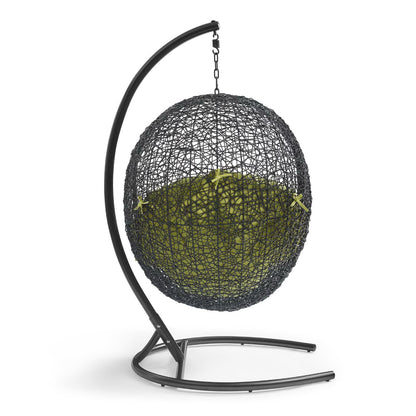 Encase Swing Outdoor Patio Lounge Chair in Peridot by Modway (739)