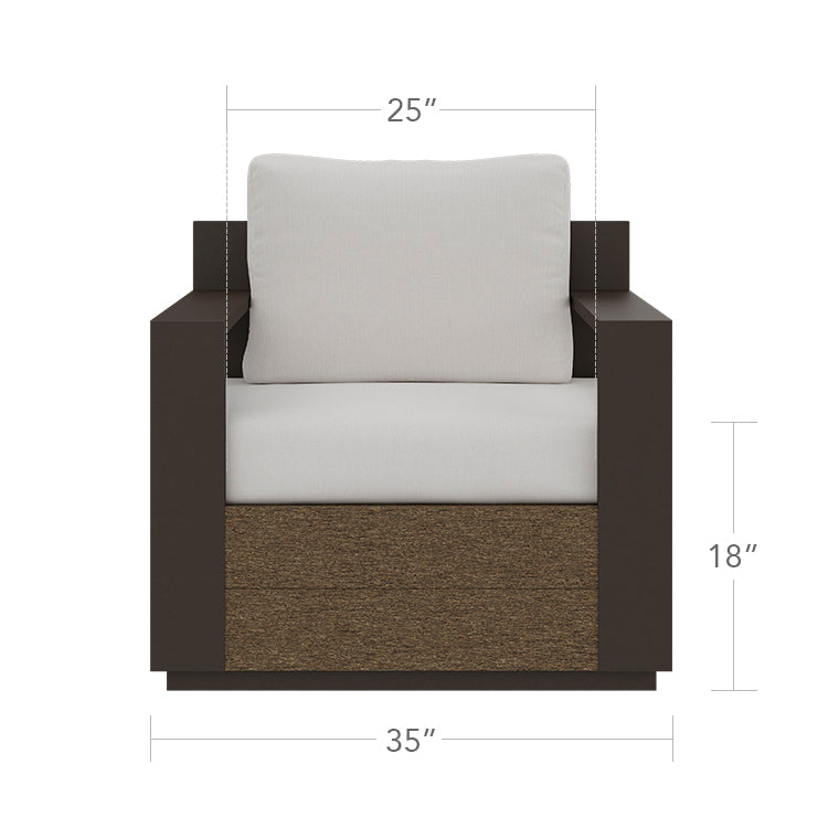 Eclipse Club Chair by DecoScape (7010-101)