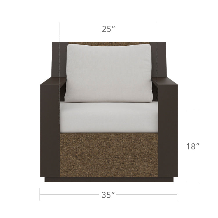Eclipse Club Highback Chair by DecoScape (7010-101HB)