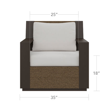 Eclipse Club Highback Chair by DecoScape (7010-101HB)