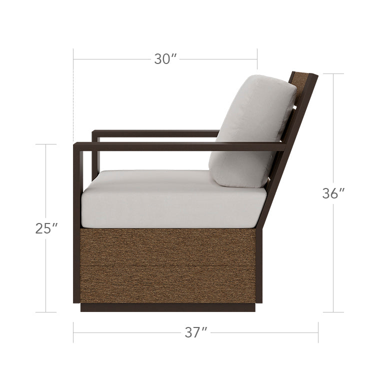 Eclipse Club Highback Chair by DecoScape (7010-101HB)