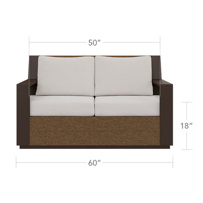 Eclipse Loveseat - Highback by DecoScape (7010-102HB)