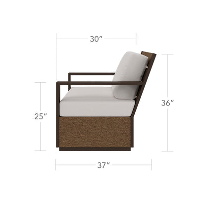Eclipse Loveseat - Highback by DecoScape (7010-102HB)