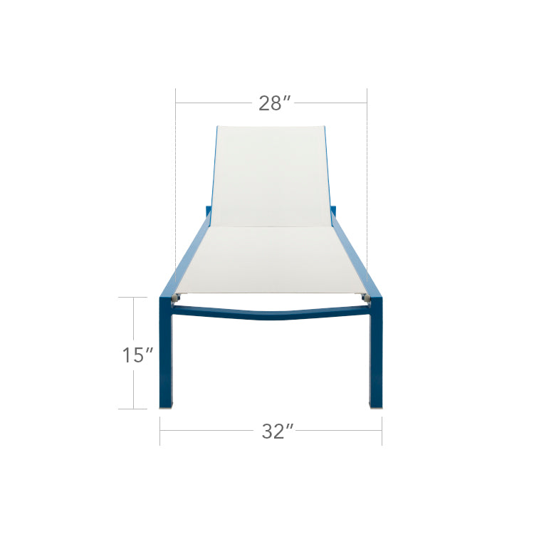 Fusion Armless Chaise by DecoScape (3001-134)