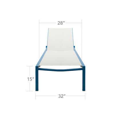 Fusion Armless Chaise by DecoScape (3001-134)