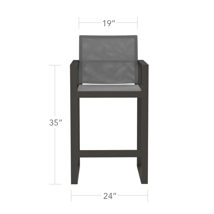 Iconic Bar Arm Chair by DecoScape (3217-173)