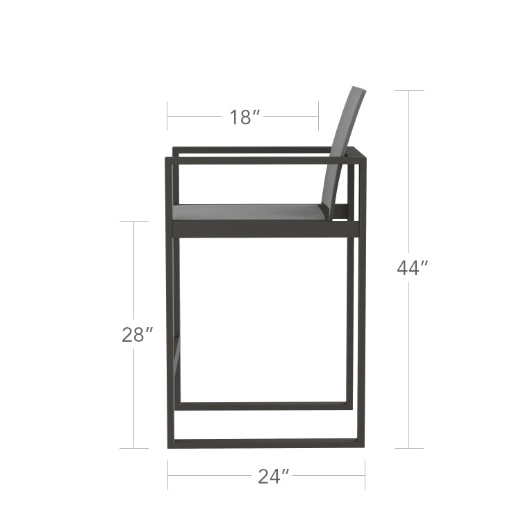 Iconic Bar Arm Chair by DecoScape (3217-173)