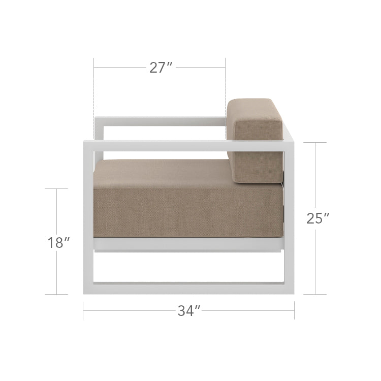 Iconic Club Chair by DecoScape (3217-101-1)