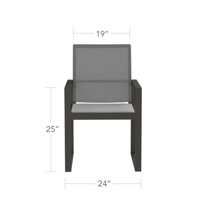 Iconic Dining Arm Chair Highback by DecoScape (3217-170)