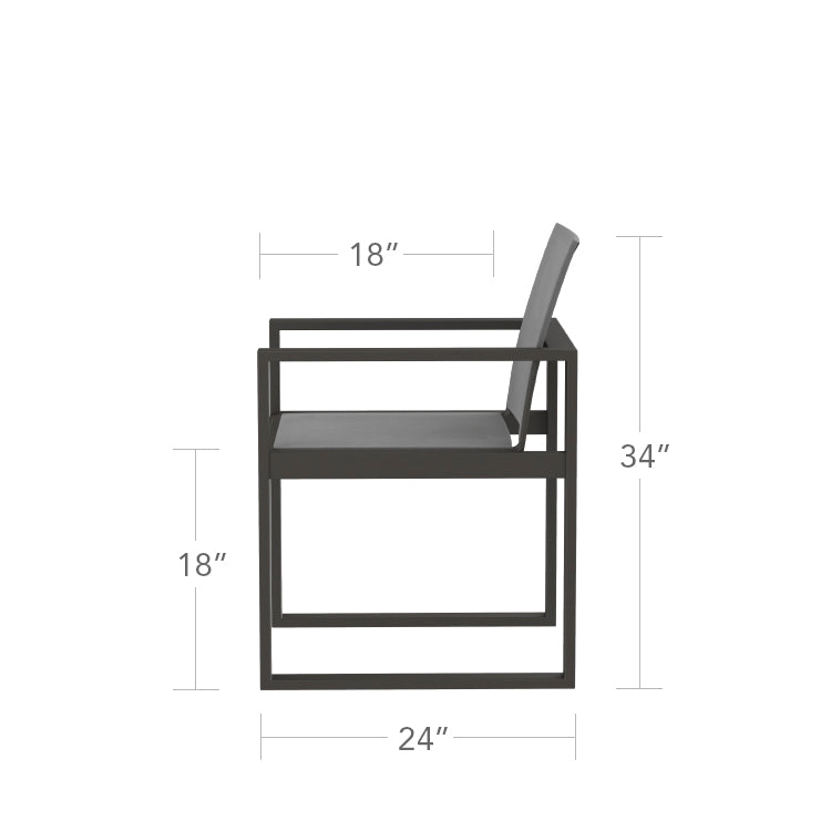 Iconic Dining Arm Chair by DecoScape (3217-163)