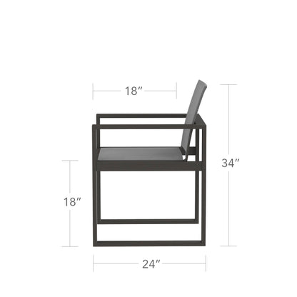 Iconic Dining Arm Chair by DecoScape (3217-163)