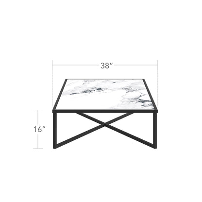 Iconic Large Rectangle Coffee Table by DecoScape