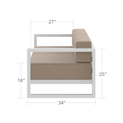 Iconic Loveseat by DecoScape (3217-102)