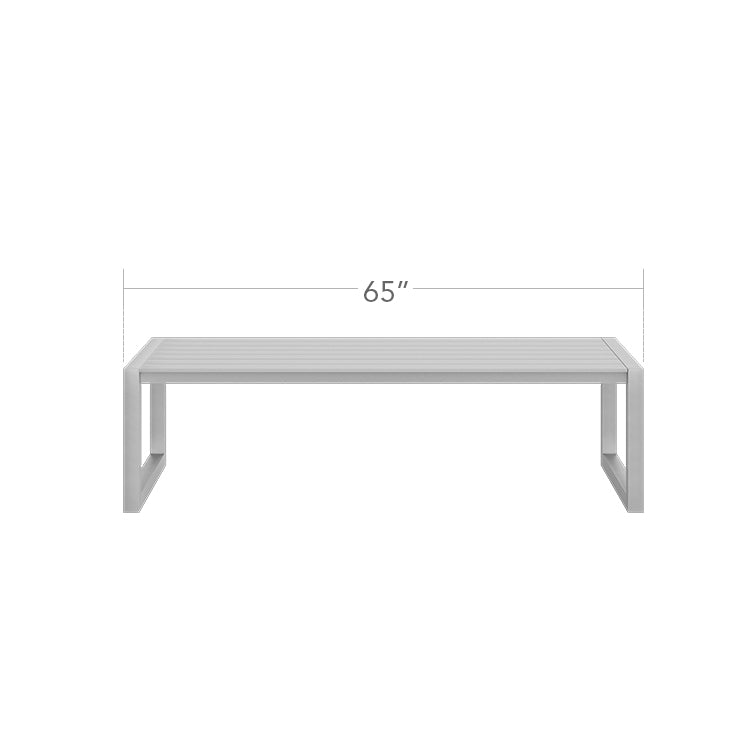 Iconic Small  Rectangle Coffee Table by DecoScape (3217-310)