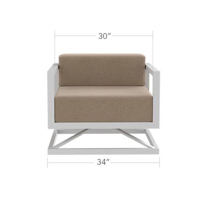 Iconic Swivel Club Chair by DecoScape (3217-106)