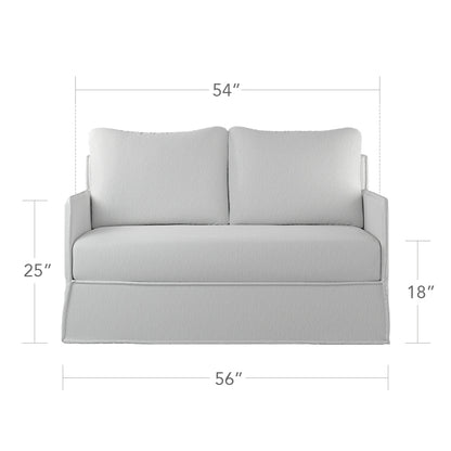 Luna Loveseat - Improve Dune by DecoScape (1041-102-DUN)