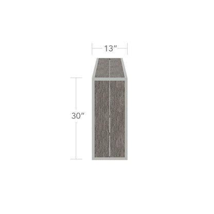 Mod Back Structure - Large - Slatted by DecoScape (3015-104-L-SLA)