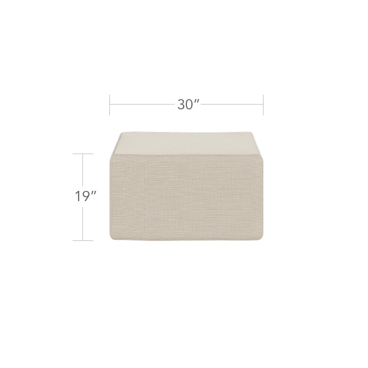 Mod Ottoman by DecoScape (3015-140)