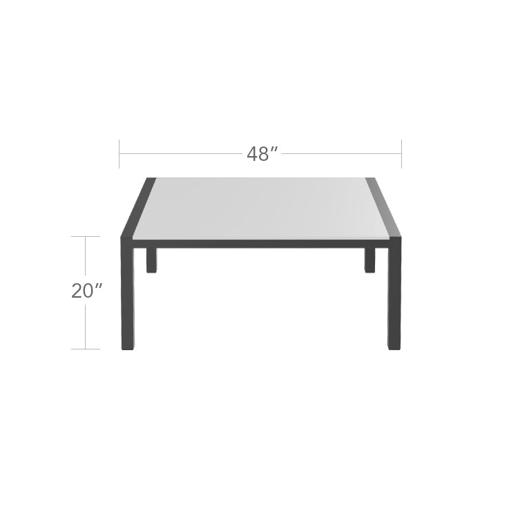 Modera Coffee Table (Square) by DecoScape (3203-301)
