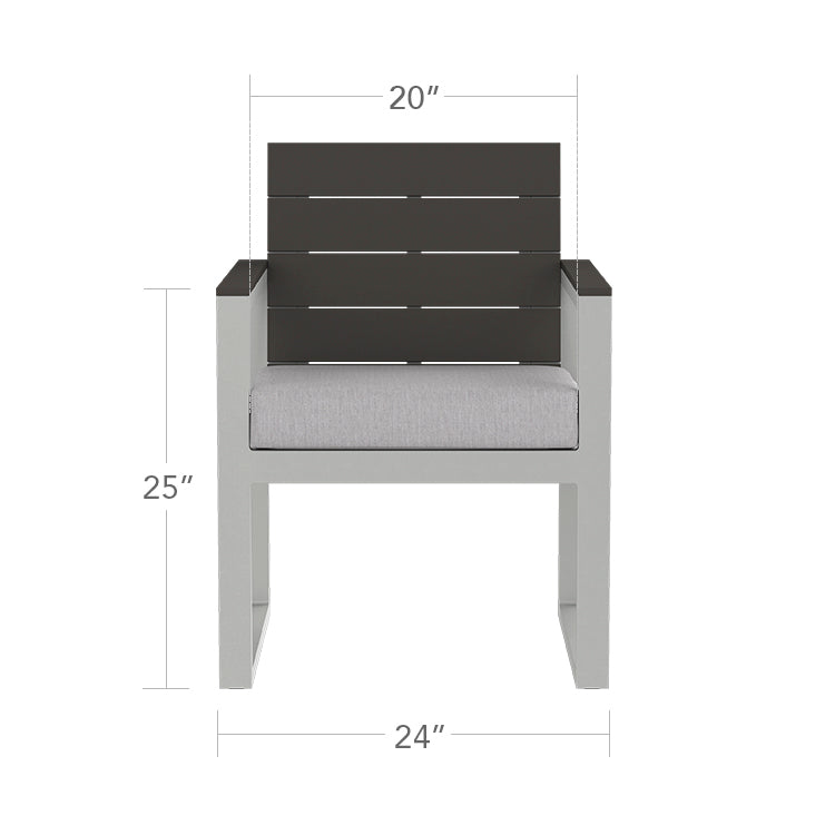 Modera Dining Arm Chair by DecoScape (3203-163)