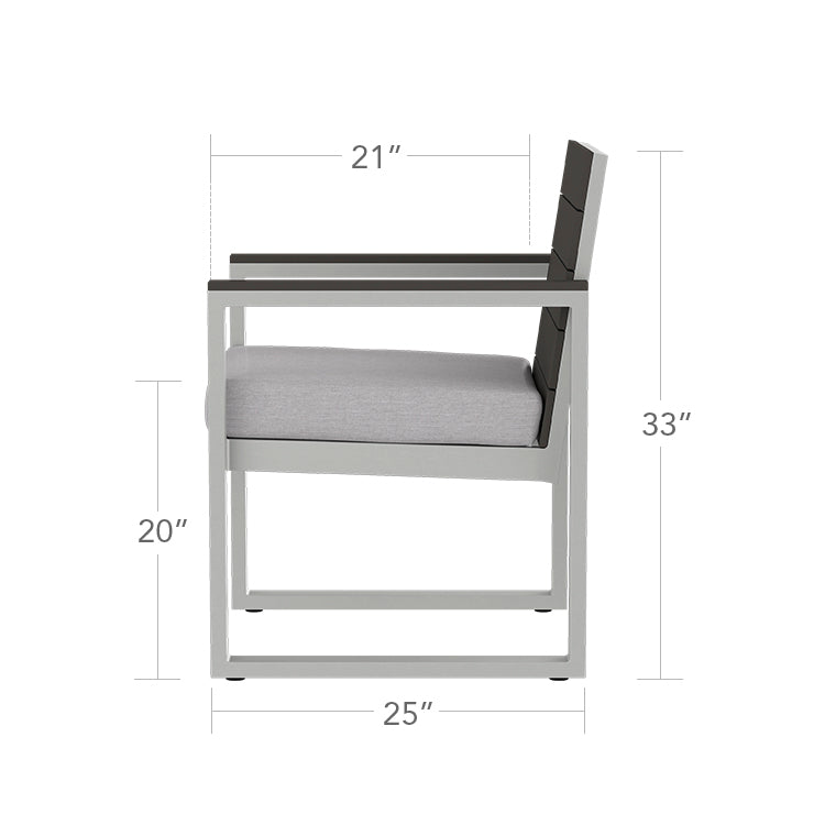 Modera Dining Arm Chair by DecoScape (3203-163)