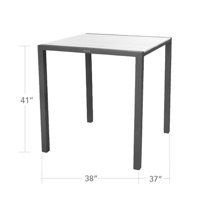 Modera Square Bar Table - 38'' by DecoScape (3203-308)