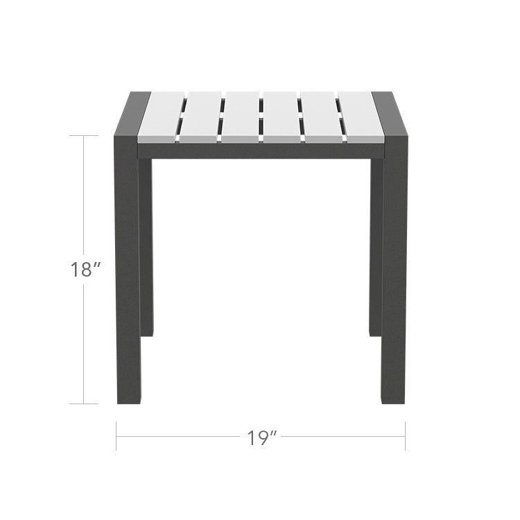 Modera Square End Table by DecoScape (3203-303)
