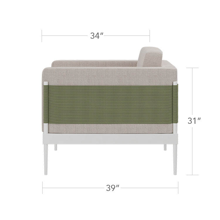Oliver Club Chair by DecoScape (1039-101)