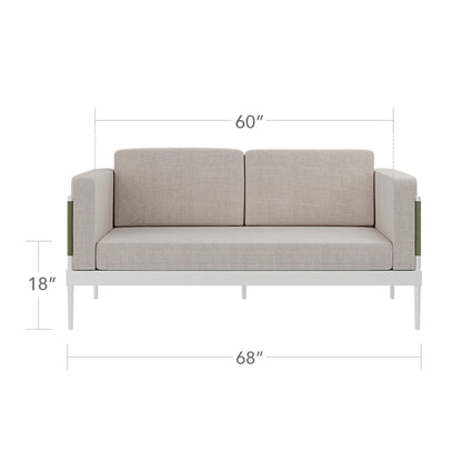 Oliver Loveseat by DecoScape (1039-102)