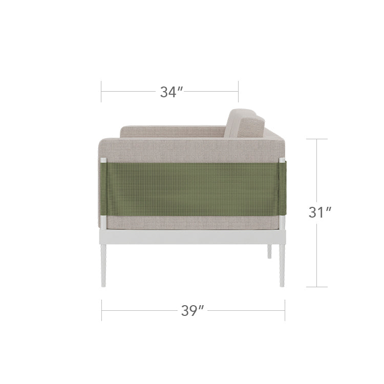 Oliver Loveseat by DecoScape (1039-102)