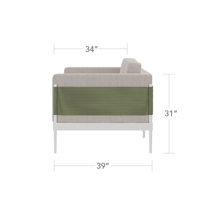 Oliver Loveseat by DecoScape (1039-102)