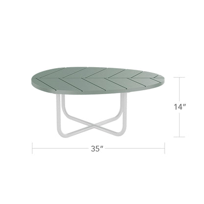 Organic Leaf Nesting Table - Small by DecoScape (2039-423)