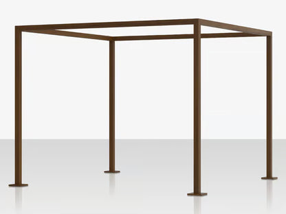 Breeze Cabana Frame - 15' - Wood Grain Frame by DecoScape (3406-659)