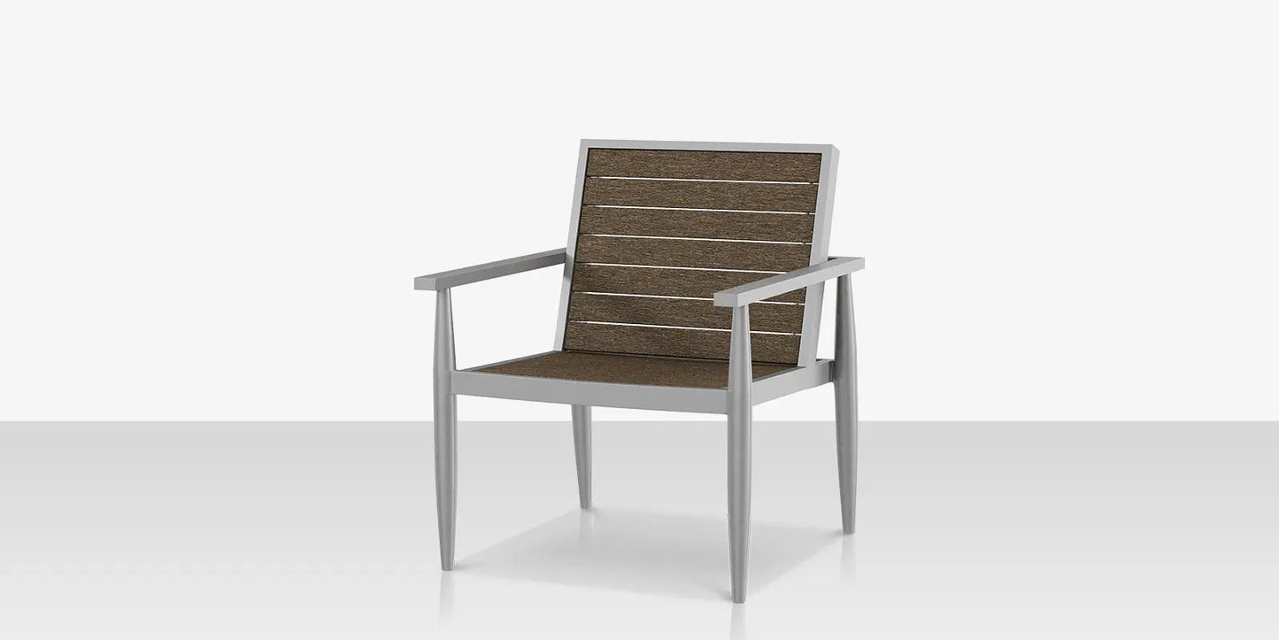 Danish Club Chair - Slatted by DecoScape