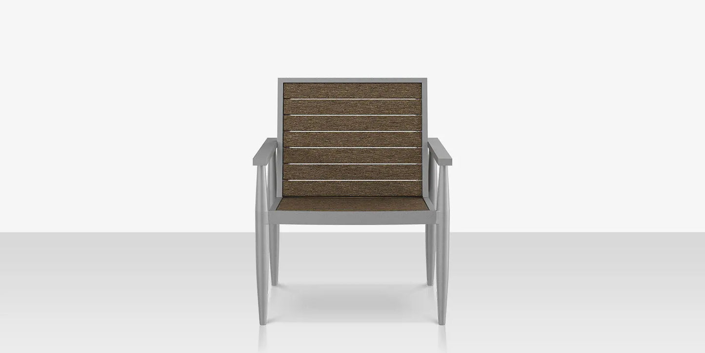 Danish Club Chair - Slatted by DecoScape