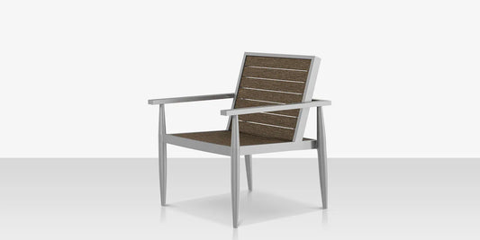 Danish Club Chair - Slatted by DecoScape
