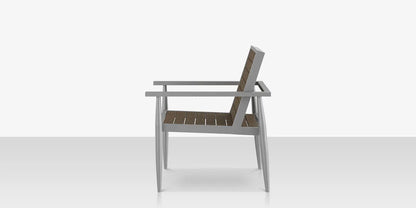 Danish Club Chair - Slatted by DecoScape