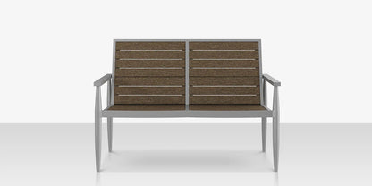 Danish Loveseat - Slatted by DecoScape