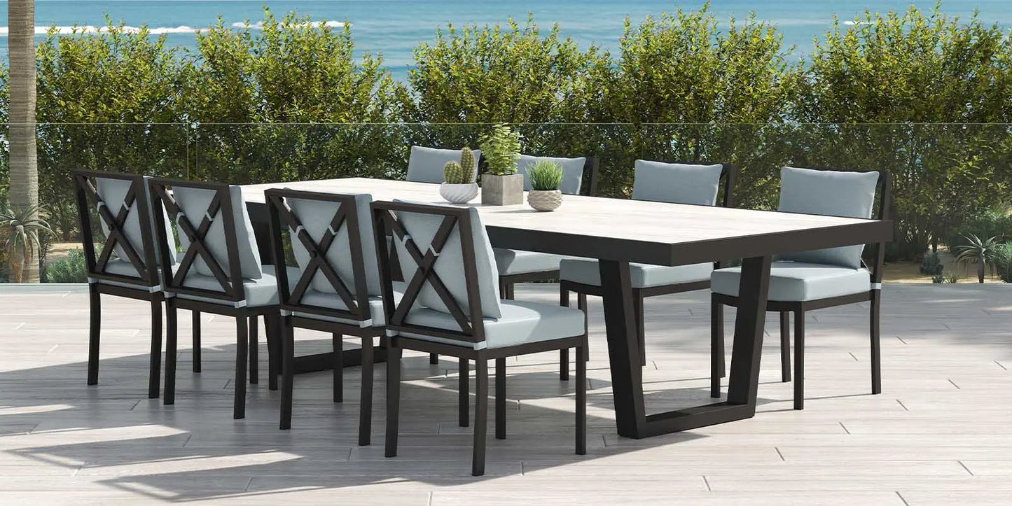 Contemporary U Style Dining Table Base by DecoScape (1030-611)