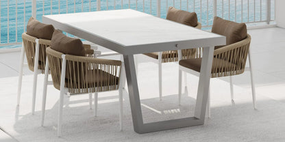 Contemporary U Style Dining Table Base by DecoScape (1030-611)