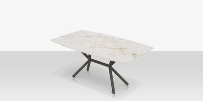 Oliver Emerald Rimless Porcelain Dining Table 72" x 42" by DecoScape (1039-337)