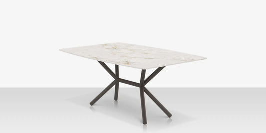 Oliver Emerald Rimless Porcelain Dining Table 72" x 46" by DecoScape (1039-338)
